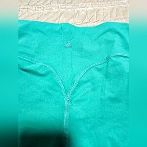 Vitality Green Biker Shorts